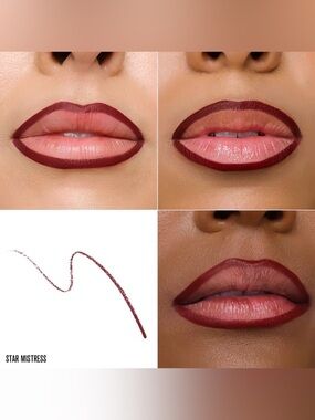 Jeffree Star Star Mistress Velour Lip Liner- dark berry brown, satin finish